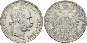 AUSTRIAN EMPIRE. Franz Joseph I (1848-1916). 1 Gulden / 1 Florin (1878). Wien (Vienna)