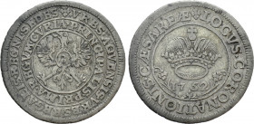 GERMANY. Aachen. 8 Mark (1752)