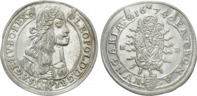 HOLY ROMAN EMPIRE. Leopold I (Emperor, 1658-1705). 15 Kreuzer (1674-KB). Kremnitz