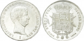 ITALY. Tuscany. Leopold II (1824-1848). Quattro (4) Fiorini (1846)