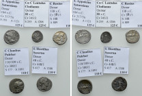 5 Roman Republican Coins