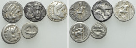 5 Greek Coins