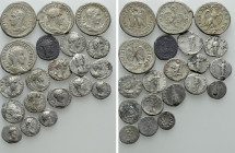 20 Roman Silver Coins