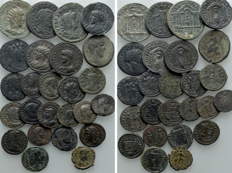 25 Roman Coins. 

Obv: .
Rev: .

. 

Condition: See picture.

Weight: g...