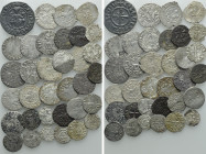 Circa 34 Medieval Coins
