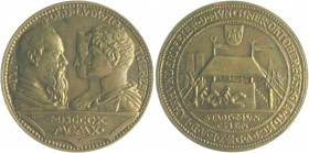 Bayern - München Bronzemedaille 1910 (v. Dasio) auf 100 Jahre Oktoberfest Weber 78 (Ag). 
32,0mm 18,5g vz-st