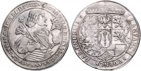 Brandenburg in den Marken - Preussen Georg Wilhelm 1619-1640 Reichstaler 1639 DK Dav. 6160. Slg. Marienbg. 1538. Olding 22. 
kl.Sf.a.Rd. ss-vz