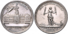 Brandenburg in den Marken - Preussen Friedrich II. der Große 1740-1786 Silbermedaille 1763 (v. Oexlein) auf den Frieden von Hubertusburg Olding 931. F...