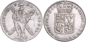 Braunschweig und Lüneburg - Calenberg-Hannover Georg III. 1760-1820 Reichstaler 1764 IWS Ausbeute der Grube St. Andreas Dav. 2104. Welter 2802. 
kl.S...