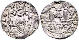Köln - Erzbistum Philipp I. von Heinsberg 1167-1191 Pfennig o.J. MEPICOD Häv. 549. 
dezentriert, seltene Erhaltung vz