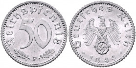 Drittes Reich 50 Pfennig 1944 F J. 372. 
 st