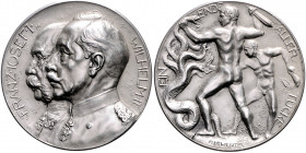 Die Mittelmächte - Allgemein Silbermedaille o.J. mattiert (v. Löwenthal/Oertel) 'Ein Ende aller Tücke', i.Rd: SILBER 835 Zetzm. 3011. 
von leicht kor...