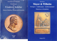 Münzen & Medaillen auf F. Schiller Literatur o.J. Klein, Ulrich und Raff, Albert: Darstellungen von Friedrich Schiller auf Münzen, Medaillen, Plakette...