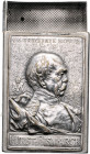 - Personen - Bismarck, Otto von 1815-1898 Streichholzschachtel o.J. aus versilberter Bronze 
42,4x58,4x16,1mm 62,5g f.vz