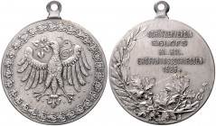 - Schützenmedaillen - Eglofs bei Ravensburg Versilberte Medaille 1926 auf das Kleinkaliber-Eröffnungsschießen des Schützenvereins 
mit Öse 33,2mm 16,...