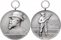 - Schützenmedaillen - Rottweil Silbermedaille 1908 (v. M. & W. ) auf die 500-Jahrfeier der Schützengesellschaft Kaiser (M+W) 1a. Klein/Raff 353 (Ae). ...