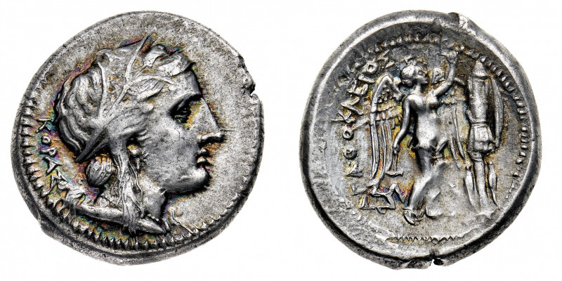 Sicilia
Siracusa - Agatocle (316-289 a.C.) - Tetradramma databile al periodo 31...