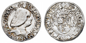 Ducato di Milano
Ludovico Maria Sforza detto Il Moro (1494-1500) - Testone - Diritto: busto corazzato del Duca a destra - Rovescio: stemma coronato d...