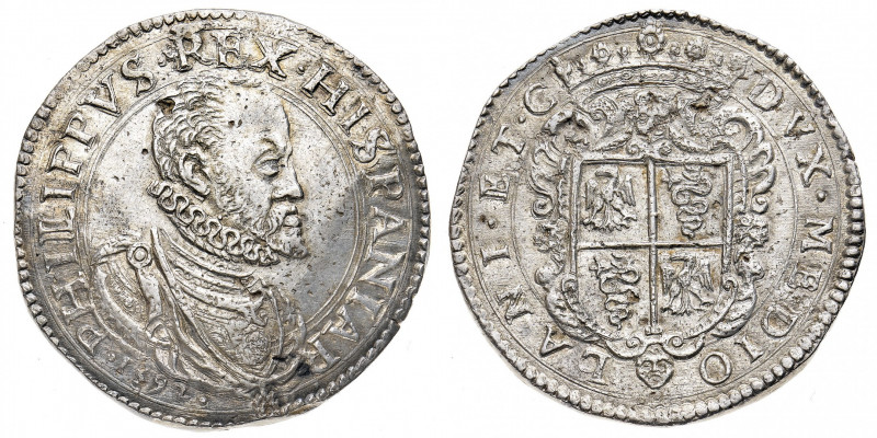 Ducato di Milano
Filippo II di Spagna (1556-1598) - Scudo o Ducatone 1592 - Dir...