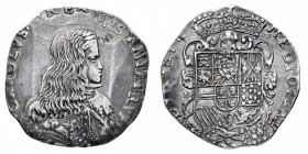 Ducato di Milano
Carlo II di Spagna (1665-1700) - Filippo 1676 - Diritto: busto paludato e corazzato di Carlo II a destra - Rovescio: stemma di Spagn...