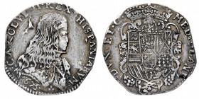 Ducato di Milano
Carlo II di Spagna (1665-1700) - Filippo 1676 - Zecca: Milano - Diritto: busto paludato e corazzato di Carlo II a destra - Rovescio:...
