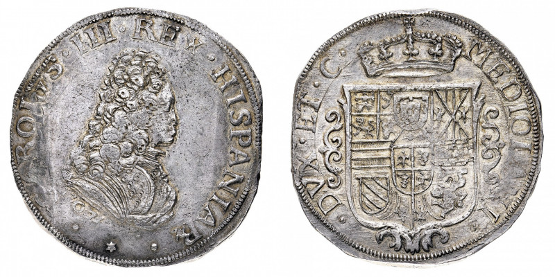 Ducato di Milano
Carlo III di Spagna (1706-1711) - Filippo 1707 - Diritto: bust...