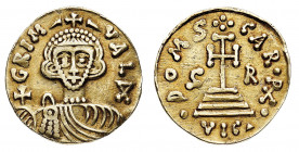 Benevento
Grimoaldo III Principe (792-806) - Solido - Diritto: busto diademato e drappeggiato di Grimoaldo di fronte con globo crucigero - Rovescio: ...