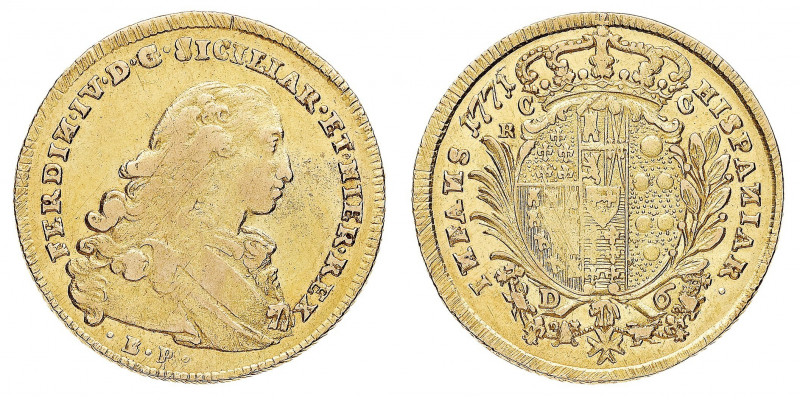 Regno di Napoli
Ferdinando IV di Borbone (1759-1825) - 6 Ducati 1771 - Zecca: N...