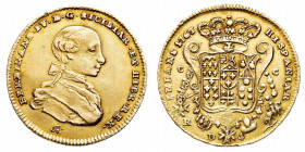 Regno di Napoli
Ferdinando IV di Borbone (1759-1799) - 4 Ducati 1763 - Zecca: Napoli - Diritto: busto giovanile del Re a destra - Rovescio: stemma co...