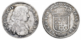 Vittorio Amedeo II (1675-1730)
Con il titolo di Duca (1680-1713) - Lira 1681 - Zecca: Torino - Diritto: busto corazzato del Duca a destra - Rovescio:...
