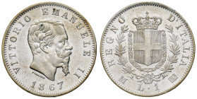 Vittorio Emanuele II (1861-1878)
Insieme di 5 esemplari comprendente il 20 Centesimi "Valore" 1863 ripetuto tre volte, il 50 Centesimi "Valore" 1863 ...