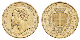 Vittorio Emanuele II (1849-1861)
Insieme di 5 esemplari da 20 Lire senza ripetizioni - Presenti le seguenti date: 1850, 1851, 1859, 1860 e 1861, tutt...