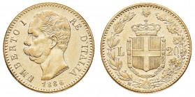Umberto I (1878-1900)
Insieme di 11 esemplari da 20 Lire - Presenti le seguenti date: 1879, 1880, 1881, 1882 (2), 1883, 1885, 1886, 1888, 1890 e 1897...
