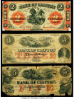 Canada Bank of Clifton Group of 3 Examples Good-Fine. Tape present on two examples.

HID09801242017

© 2020 Heritage Auctions | All Rights Reserved