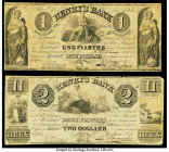 Canada Montreal, LC- Henry's Bank $1; $2 1837 Ch.# 357-12-02; 357-12-04 Two Examples Fine. 

HID09801242017

© 2020 Heritage Auctions | All Rights Res...