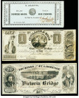 Canada B. Joliette, Cuvillier & Sons and Victoria Bridge Group Lot of 3 Examples Extremely Fine-Crisp Uncirculated. 

HID09801242017

© 2020 Heritage ...