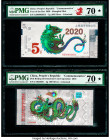 China Silver Colorized Commemorative Group of 4 PMG Seventy Gem Unc 70 S. 

HID09801242017

© 2020 Heritage Auctions | All Rights Reserved
