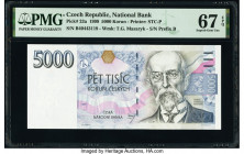 Czech Republic Czech National Bank 5000 Korun 1999 Pick 23a PMG Superb Gem Unc 67 EPQ. 

HID09801242017

© 2020 Heritage Auctions | All Rights Reserve...
