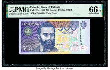 Estonia Bank of Estonia 500 Krooni 1996 Pick 81a PMG Gem Uncirculated 66 EPQ. 

HID09801242017

© 2020 Heritage Auctions | All Rights Reserved