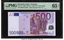 European Union Central Bank, Germany 500 Euro 2002 Pick 7x PMG Gem Uncirculated 65 EPQ. 

HID09801242017

© 2020 Heritage Auctions | All Rights Reserv...