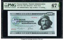 Faeroe Islands Foroyar 500 Kronur 1994 Pick 22b PMG Superb Gem Unc 67 EPQ. 

HID09801242017

© 2020 Heritage Auctions | All Rights Reserved
