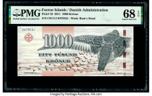 Faeroe Islands Foroyar 1000 Kronur 2011 Pick 33 PMG Superb Gem Unc 68 EPQ. 

HID09801242017

© 2020 Heritage Auctions | All Rights Reserved