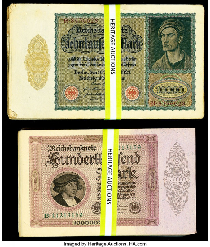 Germany Large Group Lot of Over 300 Examples Very Good-Crisp Uncirculated. 

HID...