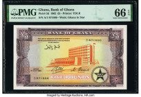 Ghana Bank of Ghana 5 Pounds 1.7.1962 Pick 3d PMG Gem Uncirculated 66 EPQ. 

HID09801242017

© 2020 Heritage Auctions | All Rights Reserved