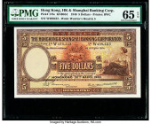 Hong Kong Hongkong & Shanghai Banking Corp. 5 Dollars 30.3.1946 Pick 173e PMG Gem Uncirculated 65 EPQ. 

HID09801242017

© 2020 Heritage Auctions | Al...