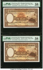 Hong Kong Hongkong & Shanghai Banking Corp. 5 Dollars 1.7.1954 Pick 180a KNB61 Two Examples PMG Choice About Unc 58 (2). 

HID09801242017

© 2020 Heri...