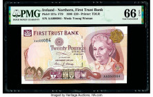 Ireland - Northern First Trust Bank 20 Pounds 1998 Pick 137a PMG Gem Uncirculated 66 EPQ. 

HID09801242017

© 2020 Heritage Auctions | All Rights Rese...