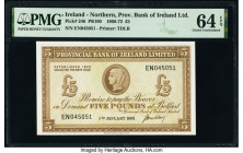 Ireland - Northern Provincial Bank of Ireland Limited 5 Pounds 5.1.1968 Pick 246 PMG Choice Uncirculated 64 EPQ. 

HID09801242017

© 2020 Heritage Auc...