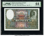 Nepal Government of Nepal 100 Mohru ND (1951) Pick 7 PMG Choice Uncirculated 64. Staple holes at issue.

HID09801242017

© 2020 Heritage Auctions | Al...