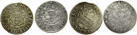 Zygmunt III Waza, Orty Gdańsk 1623/4 zestaw 2 sztuk